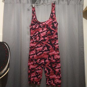 Revamped Pink Camo Romper